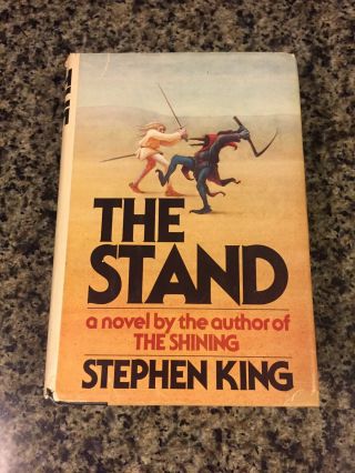 The Stand By Stephen King (hardcover,  1978) First Bce/1st Printing,  T45