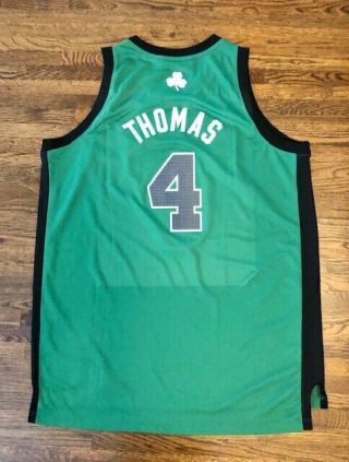 ADIDAS NBA Boston Celtics Thomas No.  4 Jersey 2XL XXL 3