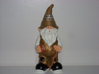 Orleans Saints Garden Gnome Statue Figurine Believe Dat Limited Edition