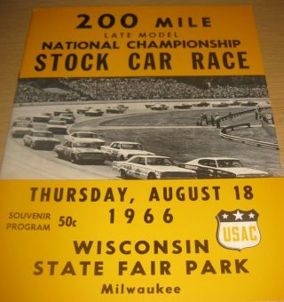 1966 Usac 200 Mile Nat 