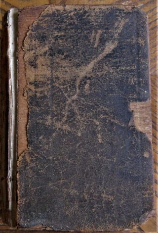 1799 Book The Psalms Of David By Isaac Watts,  With Hymnal,  Pub.  In Brookfield Ma