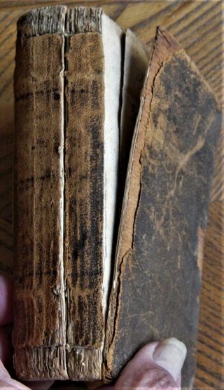 1799 book THE PSALMS OF DAVID by Isaac Watts,  with hymnal,  pub.  in Brookfield MA 2