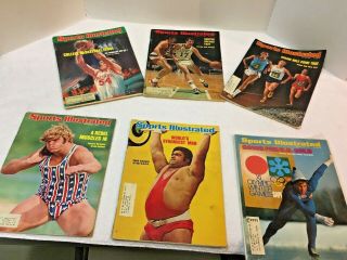 From 1975 Comes Sports Illustrated Vintage Issues,  6 Total