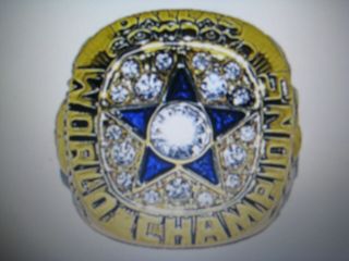 1971 Dallas Cowboys " Bowl Vi Championship " Ring - Staubach