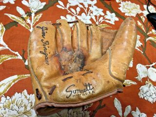 Vintage Sonnett 77 Jim Finigan Deep Pocket Baseball Rh/ Left Hand Throw Glove