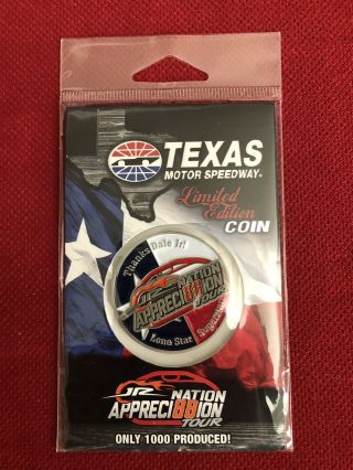 Dale Earnhardt Jr Limited Edition Coin (388),  Special Edition Race Program
