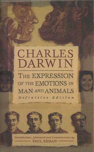 Charles Darwin / Expression Of The Emotions In Man And Animals Definitive 1st Ed
