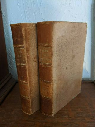 1845 History Of The French Revolution - M.  A.  Thiers,  4 Volumes In 2