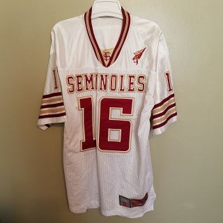 Florida State Seminoles Stitched Colosseum Football Jersey Size Large Adult