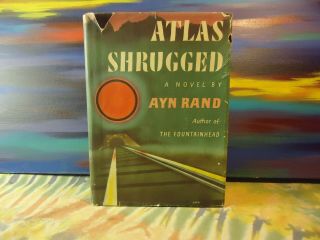 Ayn Rand - Atlas Shrugged - 1st Edition - 24th Printing - Hardback Book W/dj