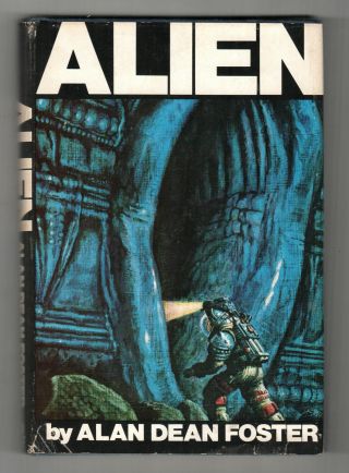1979 Alien Alan Dean Foster Hardcover Science Fiction Sci Fi Horror Dj Jacket