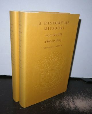 Perry Mccandless The History Of Missouri 1820 - 1875 2 Vols Hb/dj