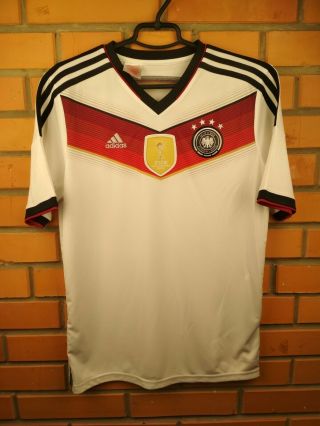 Germany Soccer Jersey Kids 15 - 16 Years 2014 World Cup Shirt M35023 Adidas