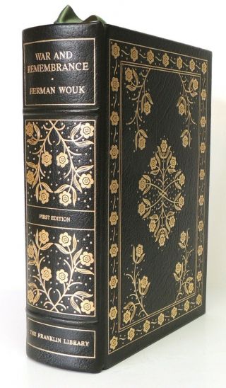 War And Remembrance Herman Wouk First Edition Franklin Library 1978