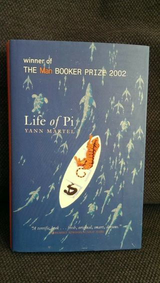 Life Of Pi By Yann Martel,  Uk Edition,  Hardcover Signed