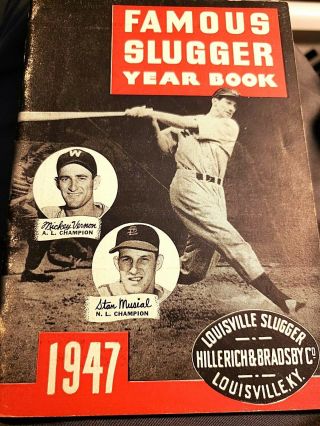 Louisville Slugger 1947 Famous Slugger Year Book