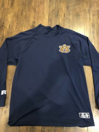 Russel Athletic University Of Auburn Dri Power Stretch Sweater/turtleneck Size L