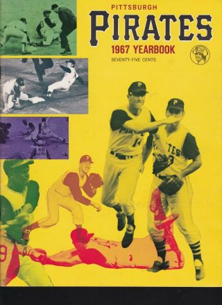 Vintage Baseball Yearbook - 1967 Pittsburgh Pirates - Bing Crosby