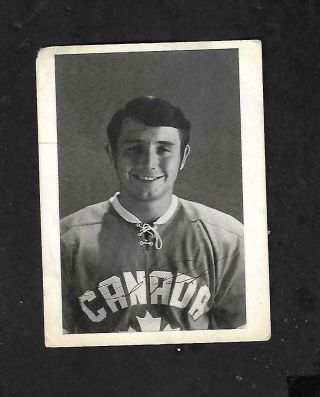 1972 Hockey Team Canada Skill Test Card: 5 Backward Skating - Brad Park,  Nyr
