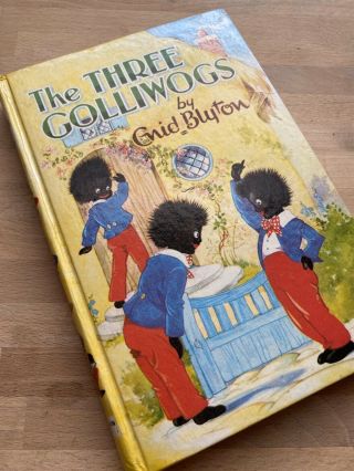 Vintage Enid Blyton The Three Gollies Book Hardback Rare George Newnes 1969