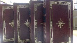 Heron History Of England Complete 4 Volume Deluxe Leather Bound Set Lord Macaula