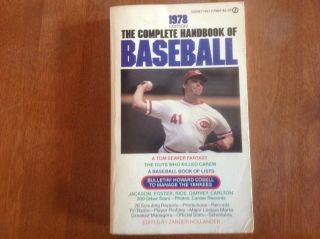 The Complete Handbook Of Baseball 1978 Paperback Tom Seaver Reggie Jackson Cover