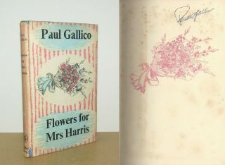 Paul Gallico - Flowers For Mrs Harris - Signed - 1st (michael Joseph 1958)