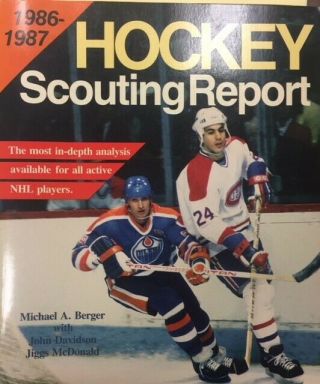 1986 - 1987 Hockey Scouting Report