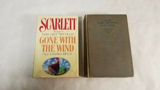 Gone With The Wind Margaret Mitchell 1936 Hardcover 1st 5th & Scarlett 1st 1st