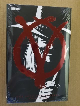 V For Vendetta 30th Anniversary Deluxe Hardcover Collectible Graphic Edition