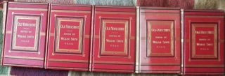 Antique Old Yorkshire Books Volumes I - V– William Smith 1881 - 84