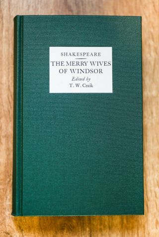 The Merry Wives Of Windsor Companion Letterpress Shakespeare Folio Society