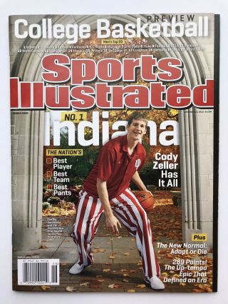 Cody Zeller Indiana Hoosiers Basketball No Label Newsstand Sports Illustrated