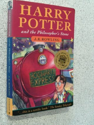 Harry Potter And The Philosophers Stone - 1st Edition 1997 - Joanne Rowling - Rare