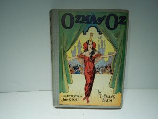 Ozma Of Oz Book By L.  Frank Baum - 1907 Early Edition