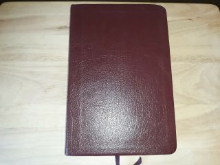 The Hebrew - Greek Key Word Study Bible/king James Version/burgandy Leather 1991