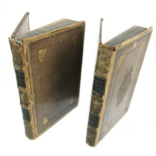 Paradise Lost By John Milton Volumes I & Ii Antiquarian 1827 Hb Books Th371108