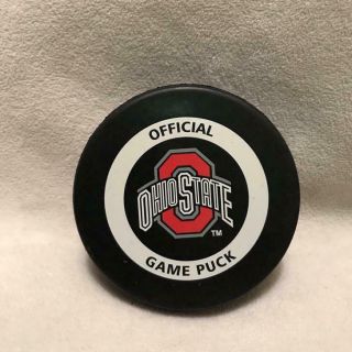 Ohio State University Buckeyes Hockey Ccha Official Game Puck