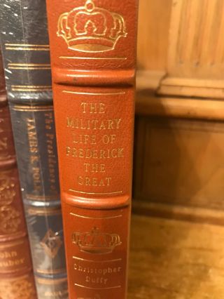 Easton Press Military Life Of Frederick The Great By Christopher Duffy Leather