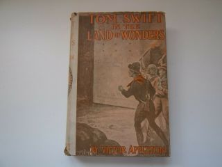 Tom Swift In The Land Of Wonders Hc With Dj 20 Victor Appleton Grosset & Dunlap