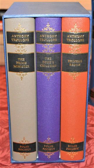 Folio Society,  Anthony Trollope,  Three Further Palliser Novels.  Like.