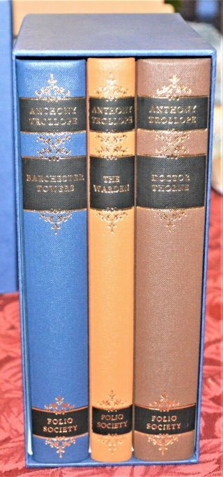 Folio Society,  Anthony Trollope,  Three Barchester Chronicles Novels.  Like.