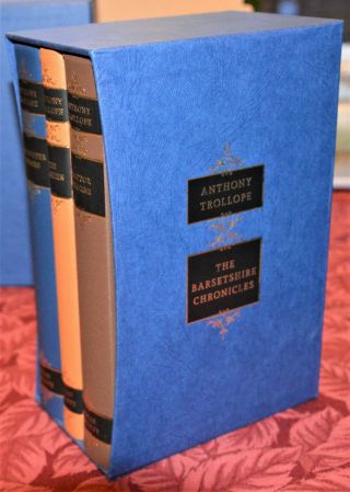 Folio Society,  Anthony Trollope,  Three Barchester Chronicles Novels.  Like. 2