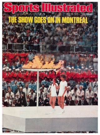 July 26,  1976 Sandra Henderson Montreal Olympics Sports Illustrated No Label