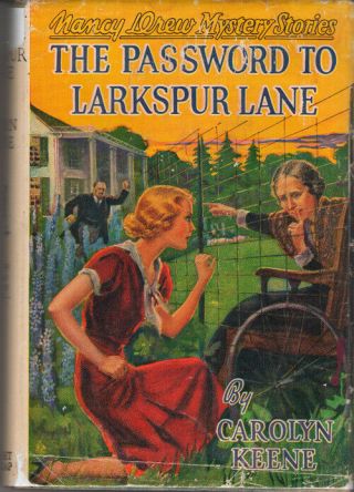 Nancy Drew 10 The Password To Larkspur Lane By Carolyn Keene Hb/ Dj 1959d - 53