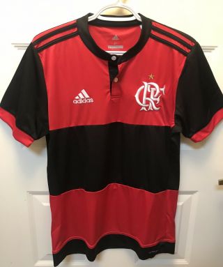 Adidas 2017/18 Flamengo Jersey Shirt Camiseta Soccer Football Brazil Brasil
