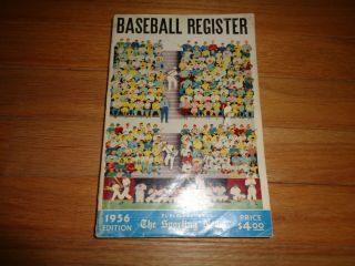 1956 The Sporting News Baseball Register
