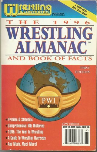 Pro Wrestling Illustrated Presents The 1996 Wrestling Almanac & Book Of Facts