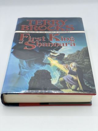 Signed First King Of Shannara By Terry Brooks,  First Ed 1st Printing,  Hc 1996
