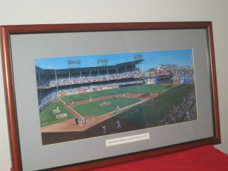 Ebbets Field Matinee,  Andy Jurinko - Framed And Matted Print - 16 